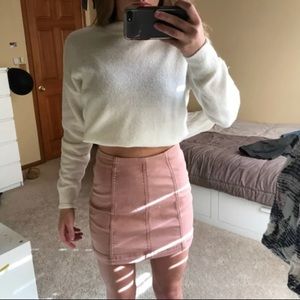 Free People mini skirt